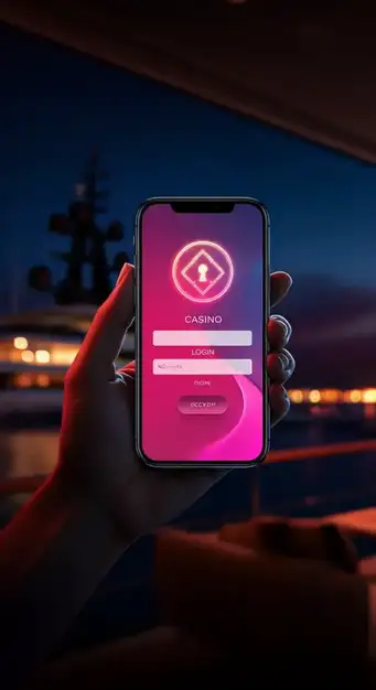 Interfaccia di accesso al Winspark Casino con campi utente e password e opzioni di sicurezza avanzate.